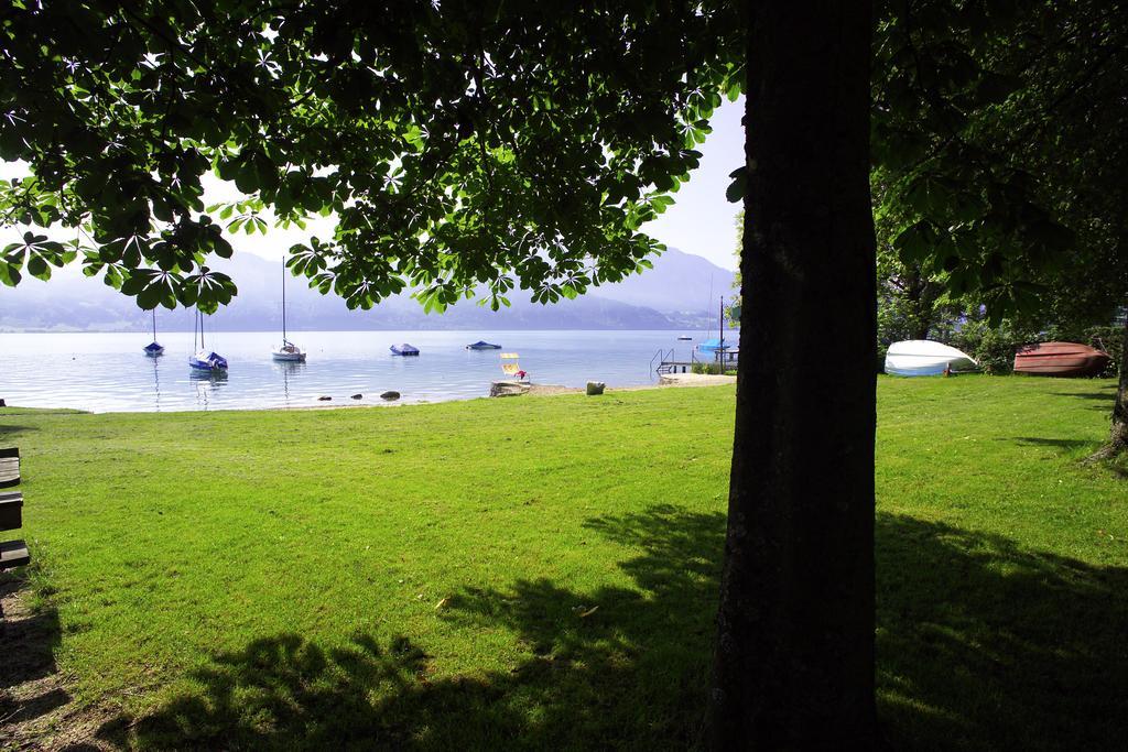 Hotel & Restaurant Ragginger Attersee 阿特湖畔的努斯多夫 外观 照片