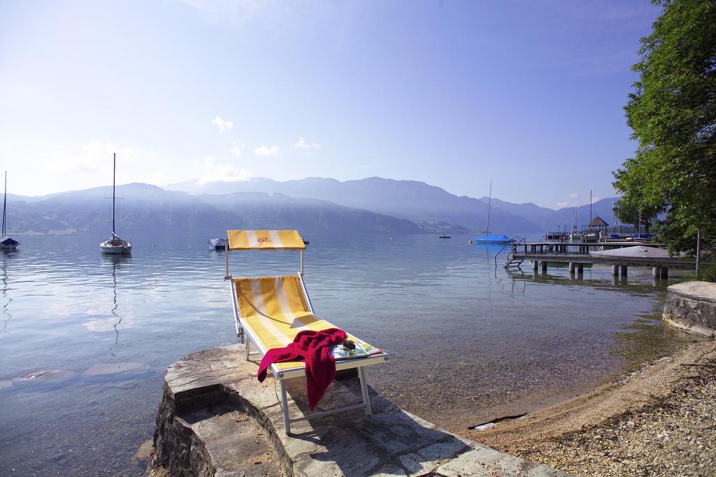 Hotel & Restaurant Ragginger Attersee 阿特湖畔的努斯多夫 外观 照片